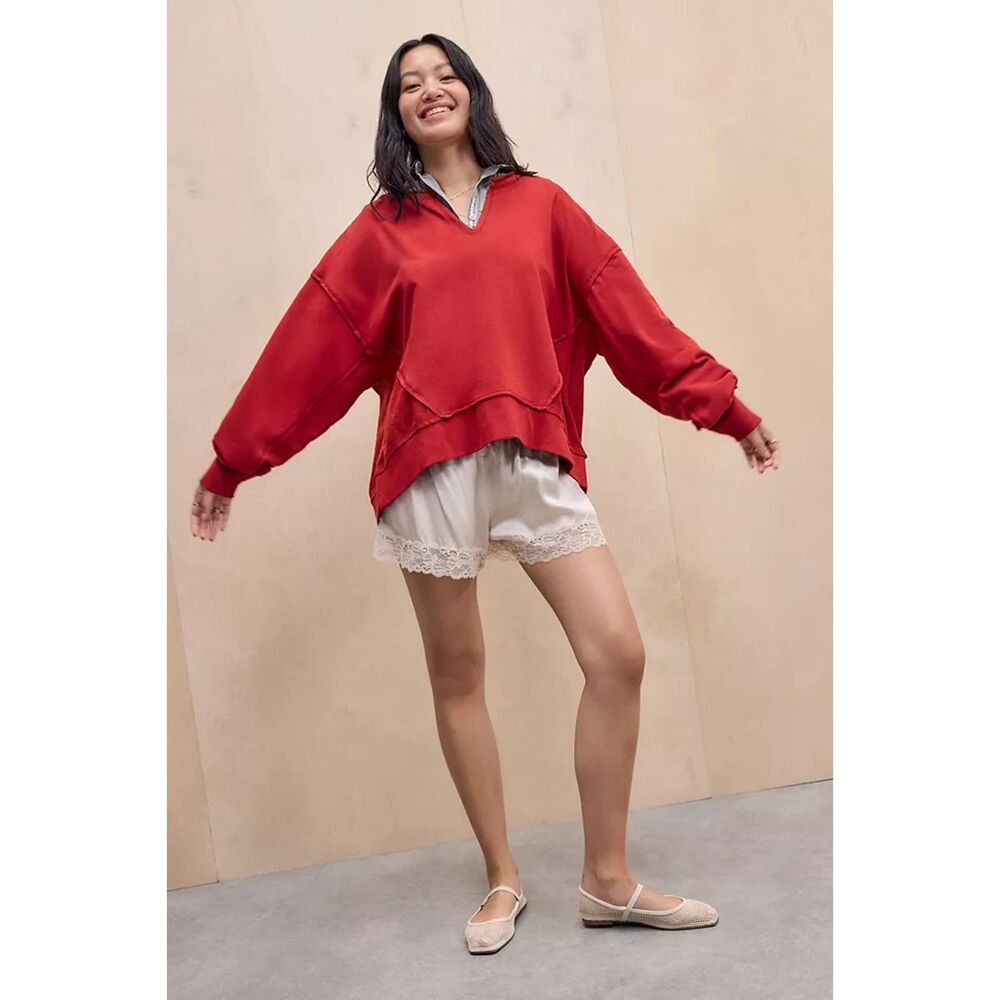 Urban Outfitters Out From Under Break It Up Notch Sweatshirt Sz Medium Oversized